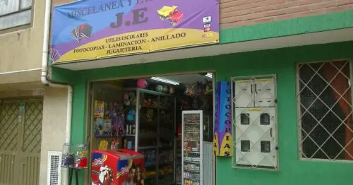 MISCELANEA Y PAPELERIA JE MISCELANEA Y PAPELERIA JE